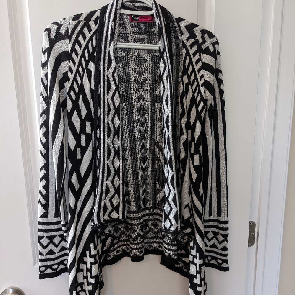 Aztec cardigan